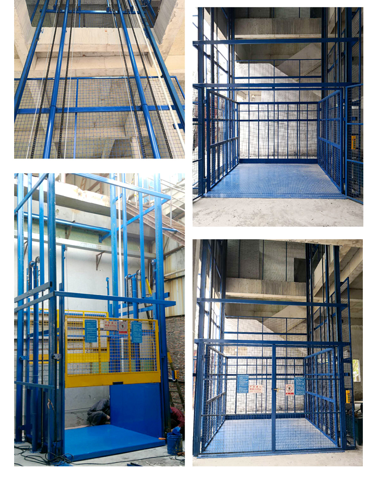 導軌式升降平臺安裝實例2